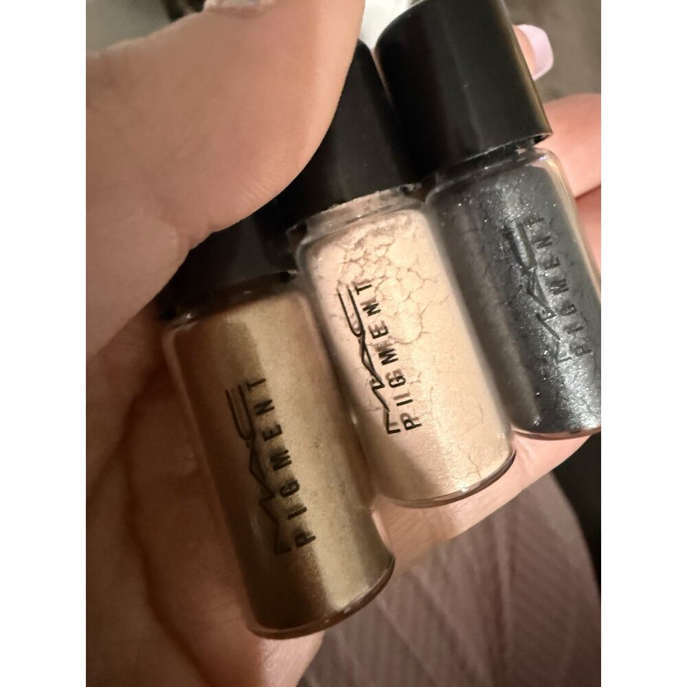 MAC PIGMENT Naked, Black Soul & Bronze 2.5g READ